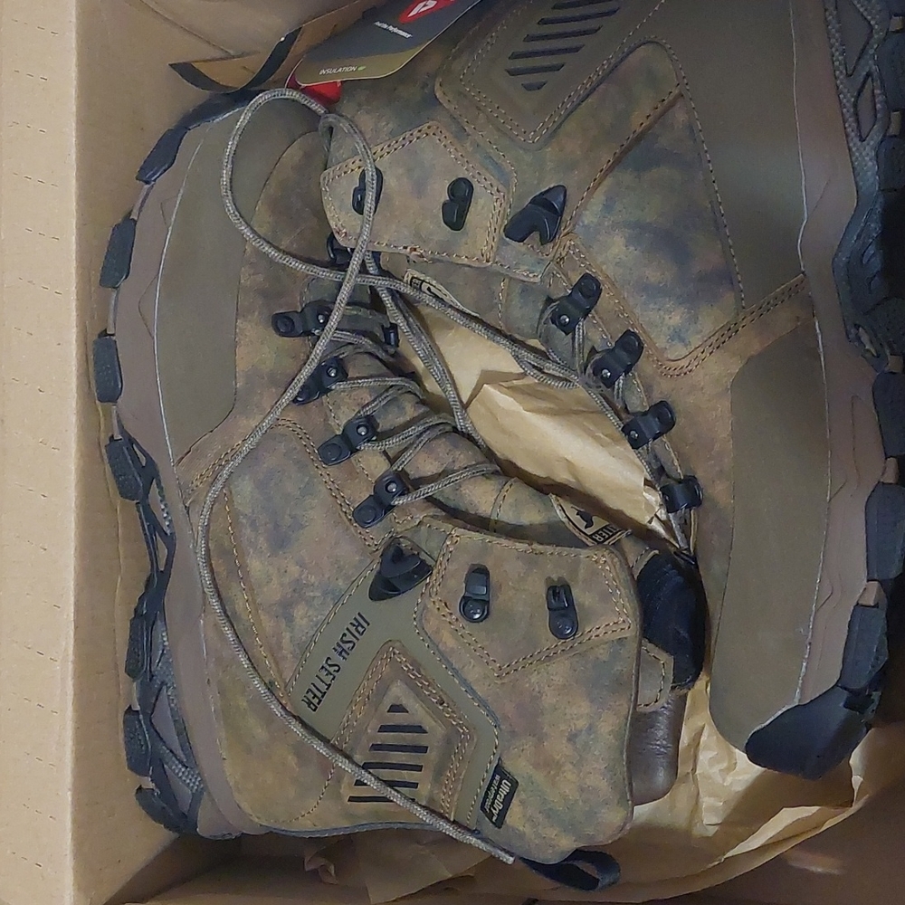 Irish Setter by Red Wing Shoes Pinnacle Hunting Boots Mens size 9 Camo